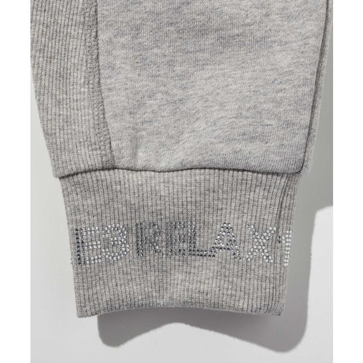 1PIU1UGUALE3 RELAXラインストーンヘムスウェットジョガーパンツ | SHIFFON  | 詳細画像27 