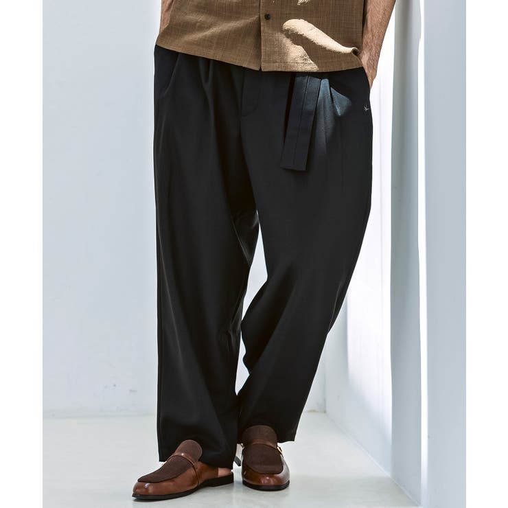 ブラック | 1PIU1UGUALE3 RELAX ウノピゥウノウグァーレトレ | SHIFFON 