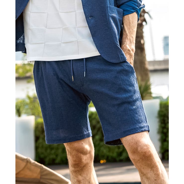 ブルー | 1PIU1UGUALE3 RELAX ウノピゥウノウグァーレトレ | SHIFFON 