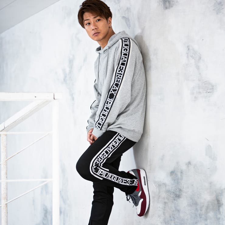 1PIU1UGUALE3 RELAX ジャージサイドライントラックパンツ　XL 1PIU1UGUALE3 RELAX ジャージサイドライントラックパンツ[品番