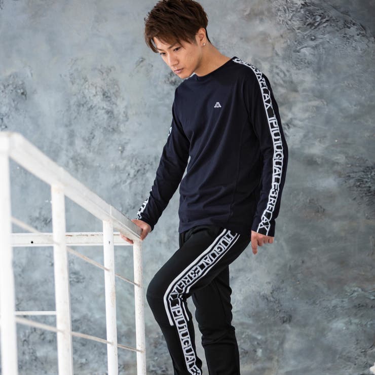1PIU1UGUALE3 RELAX ジャージサイドライントラックパンツ[品番