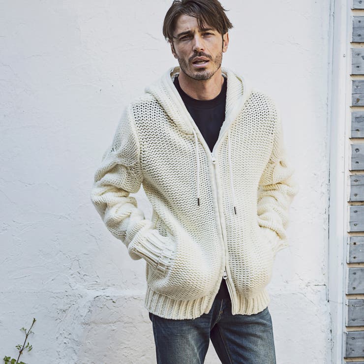 S【未使用】1PIU1UGUALE3 GOLF プルオーバージップニット BR p4tVSt6XM3R1.jpg?width=768