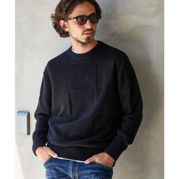 ブラック | 1PIU1UGUALE3 RELAX ウノピゥウノウグァーレトレ | SHIFFON 