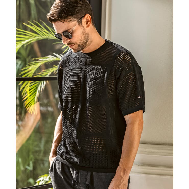 ブラック | 1PIU1UGUALE3 RELAX(ウノピゥウノウグァーレトレ リラックス)ブ… | SHIFFON 