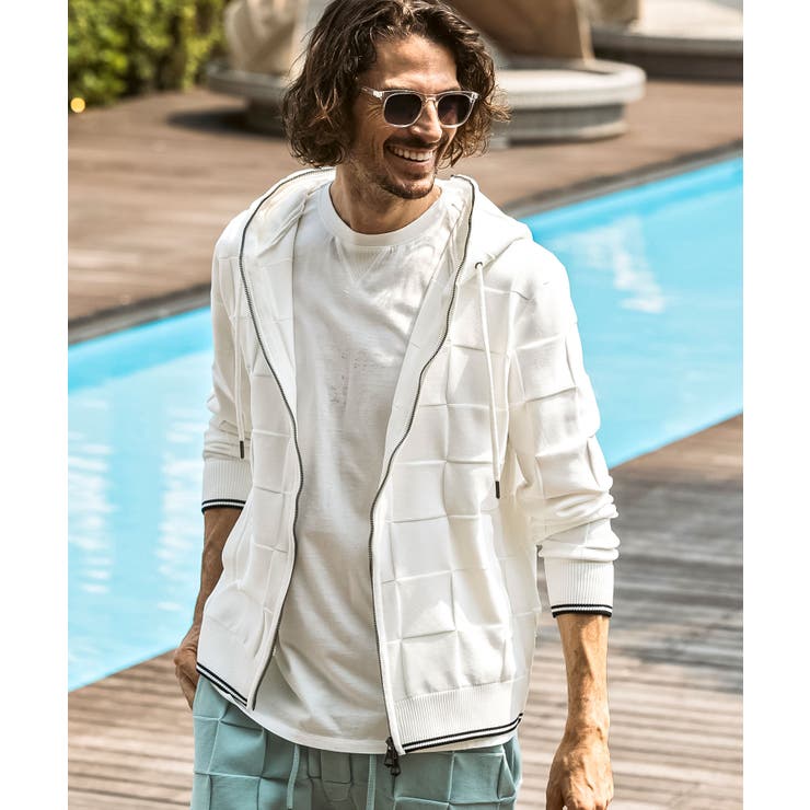 ホワイト | 1PIU1UGUALE3 RELAX ウノピゥウノウグァーレトレ | SHIFFON 