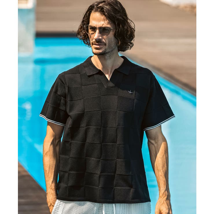 ブラック | 1PIU1UGUALE3 RELAX ウノピゥウノウグァーレトレ | SHIFFON 