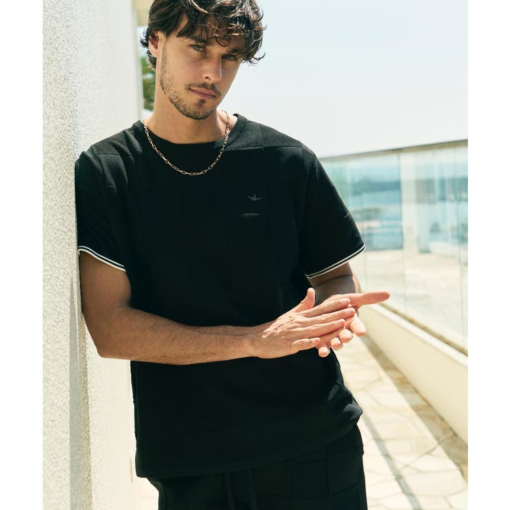 ブラック | 1PIU1UGUALE3 RELAX ウノピゥウノウグァーレトレ | SHIFFON 