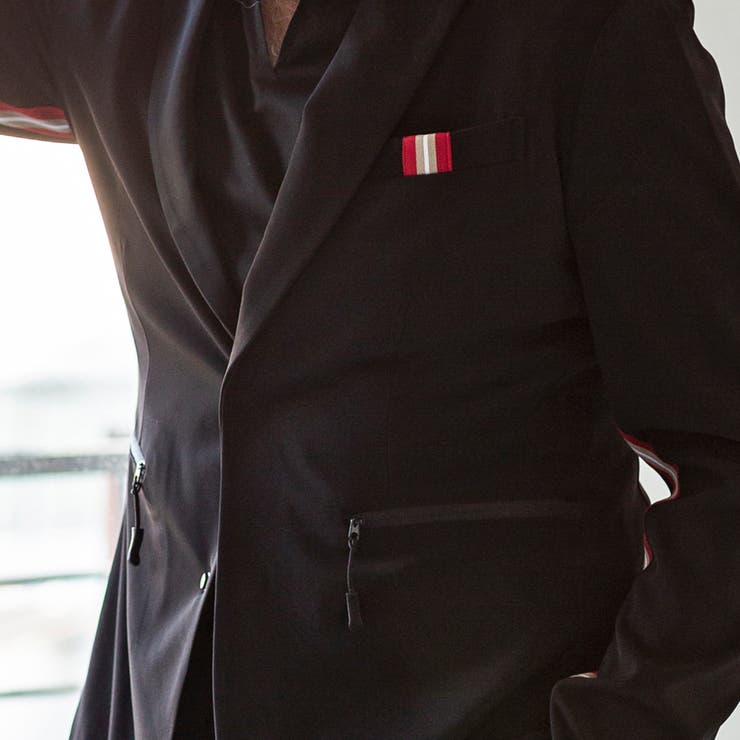 1PIU1UGUALE3 RELAX 4WAYダブルクロステープジャケット[品番