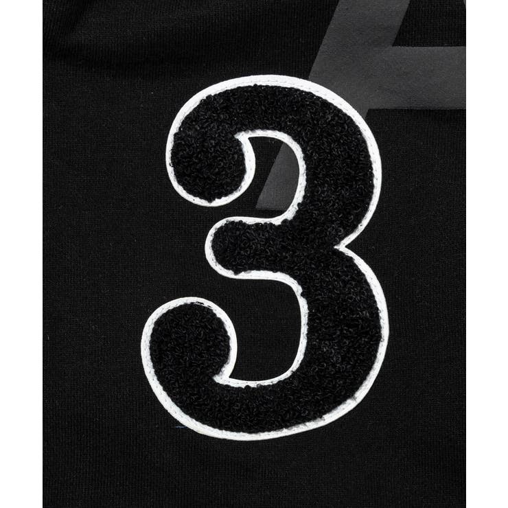 1PIU1UGUALE3 RELAX ビッグファスナーランダムロゴパーカー | SHIFFON  | 詳細画像13 