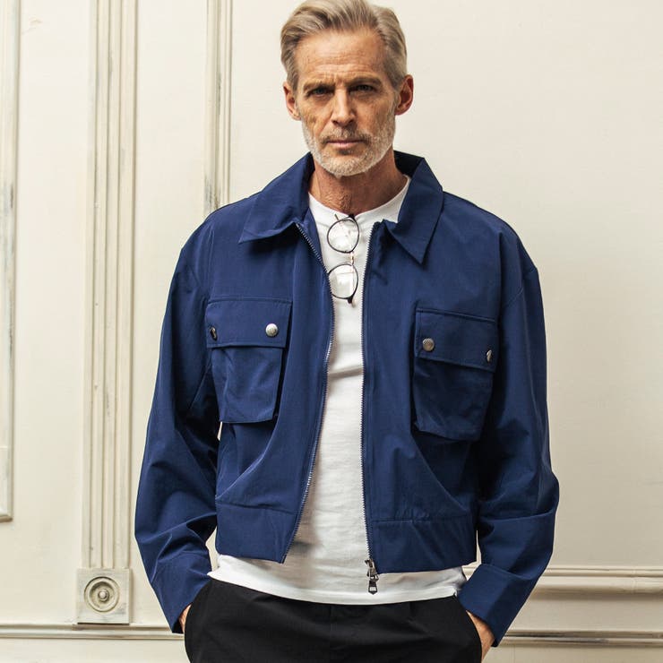 1PIU1UGUALE3 RELAX Kappa×ストレッチトラベルブルゾン[品番