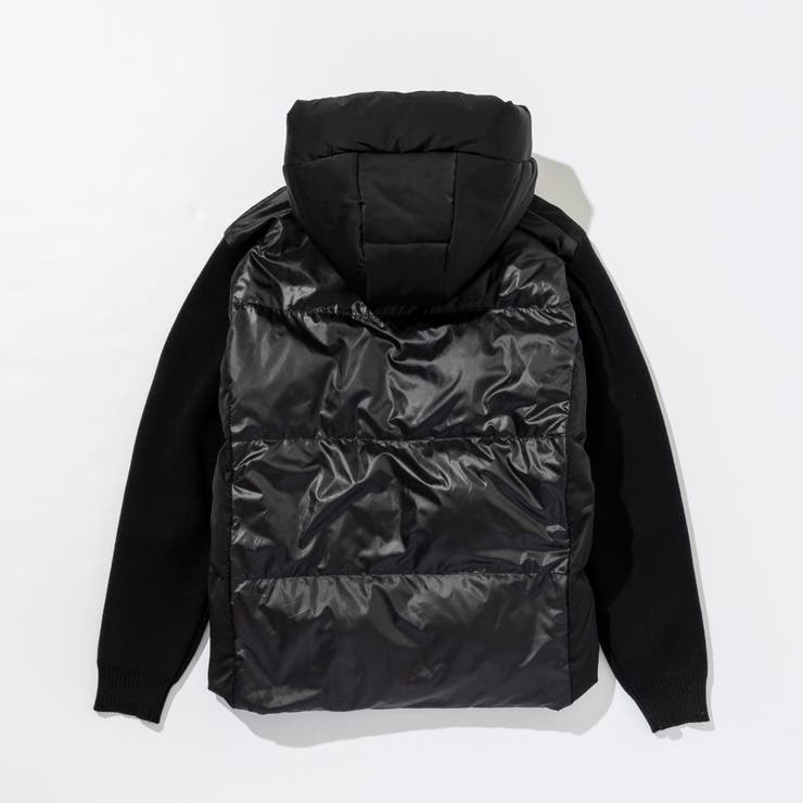 サイドロゴニットコンビリラックスダウンジャケット | SHIFFON  | 詳細画像23 