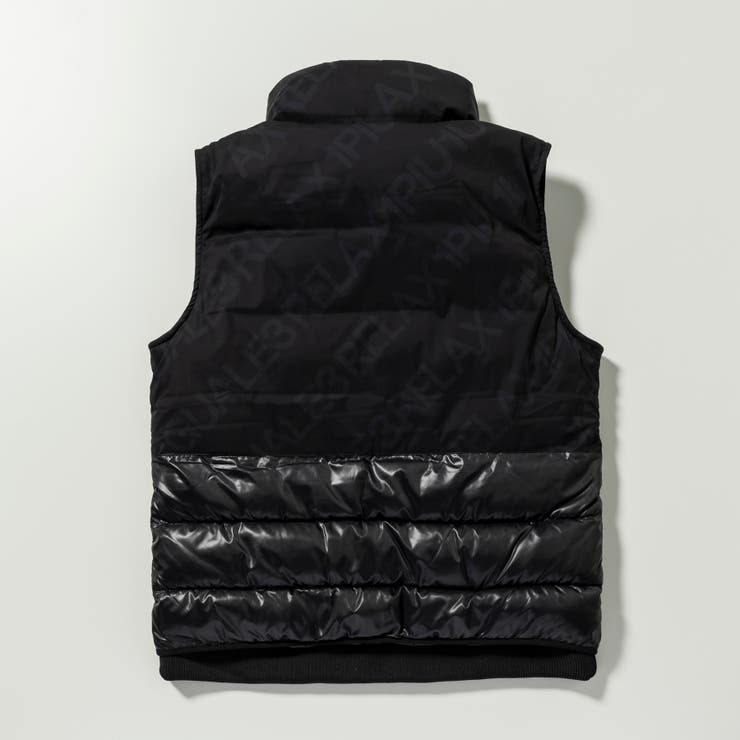 takko様　UNFILO ⭐︎ ベスト新品 1PIU1UGUALE3 RELAX 総柄ロゴパデッドベスト[品番：SHNM0003786