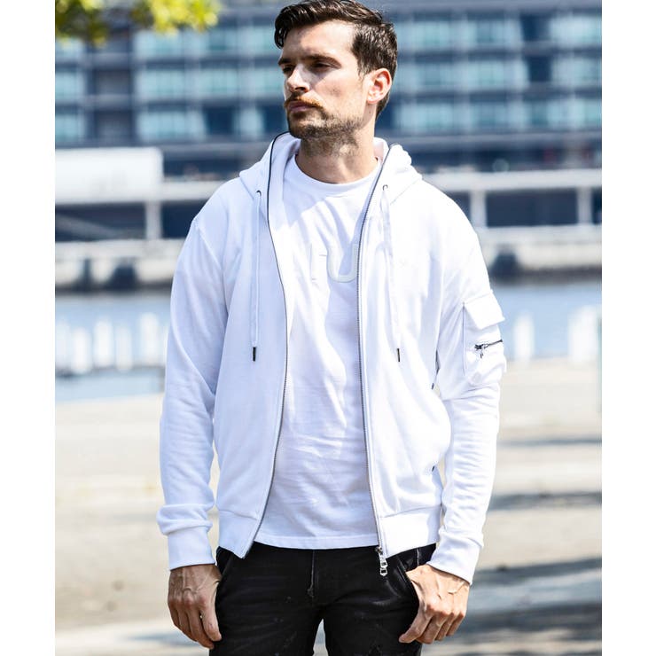 ホワイト | 1PIU1UGUALE3 RELAX ウノピゥウノウグァーレトレ | SHIFFON 