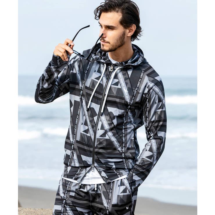 チャコール×ブラック | 1PIU1UGUALE3 RELAX ウノピゥウノウグァーレトレ | SHIFFON 