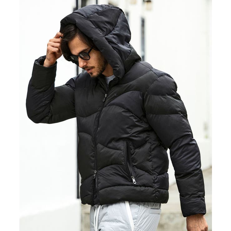 ぷぅ Ash fur waffle hoodie ZC30081