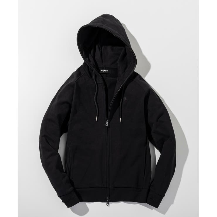 1PIU1UGUALE3 RELAXラインストーンカフスウェットジップパーカー | SHIFFON  | 詳細画像20 