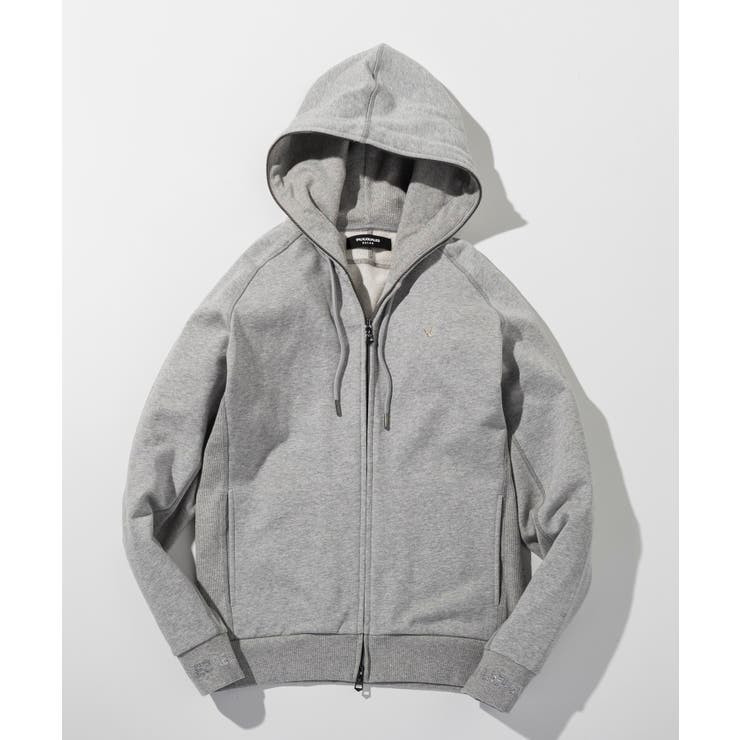 1PIU1UGUALE3 RELAXラインストーンカフスウェットジップパーカー | SHIFFON  | 詳細画像22 