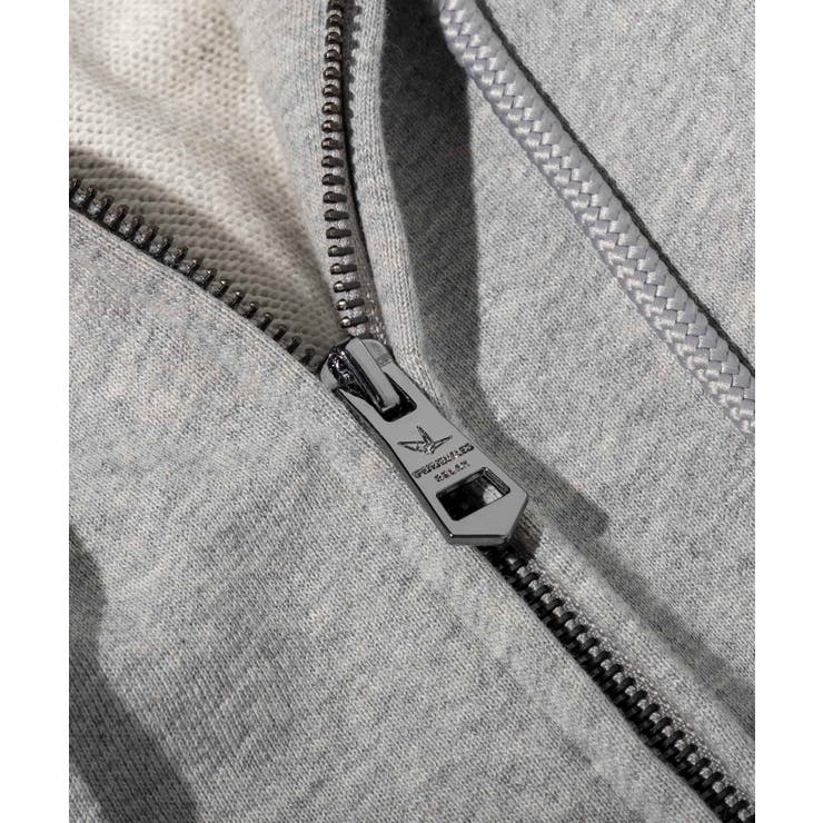 1PIU1UGUALE3 RELAXラインストーンカフスウェットジップパーカー | SHIFFON  | 詳細画像26 