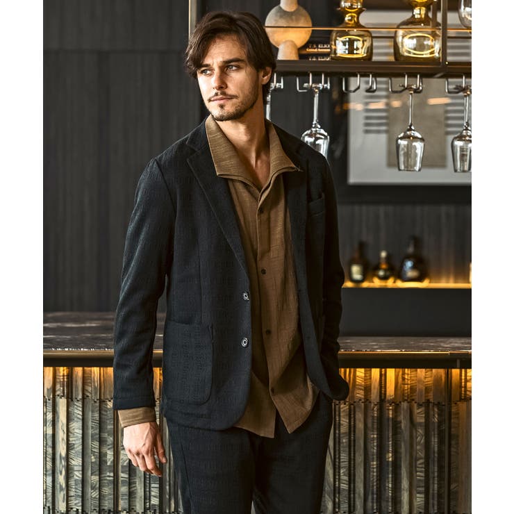 ブラック | 1PIU1UGUALE3 RELAX ウノピゥウノウグァーレトレ | SHIFFON 