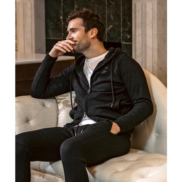 ブラック | 1PIU1UGUALE3 RELAX ウノピゥウノウグァーレトレ | SHIFFON 