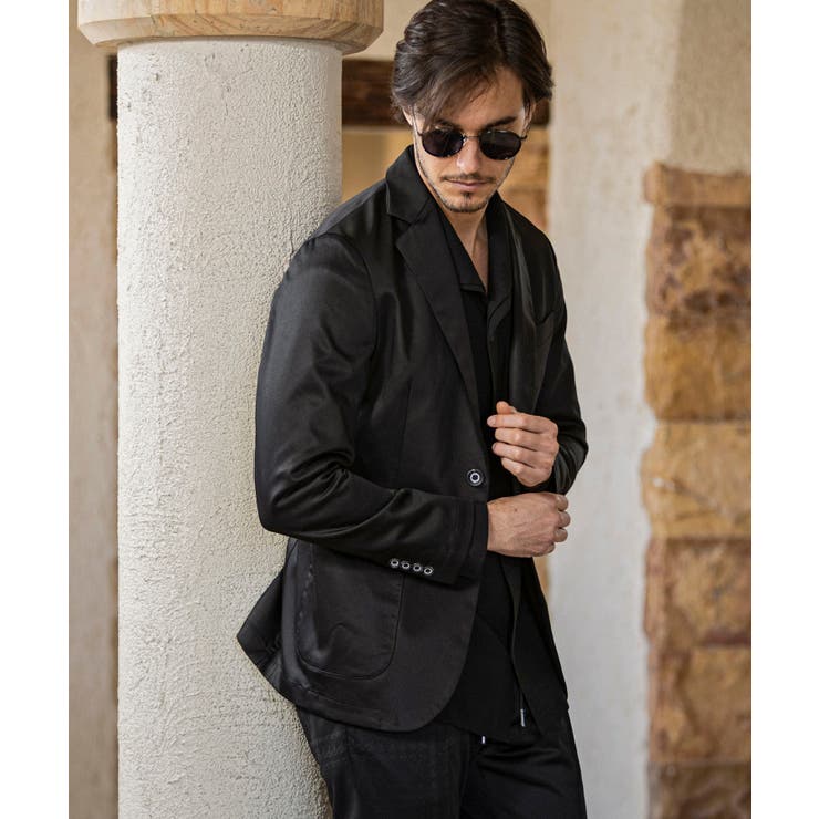 ブラック | 1PIU1UGUALE3 RELAX ウノピゥウノウグァーレトレ | SHIFFON 