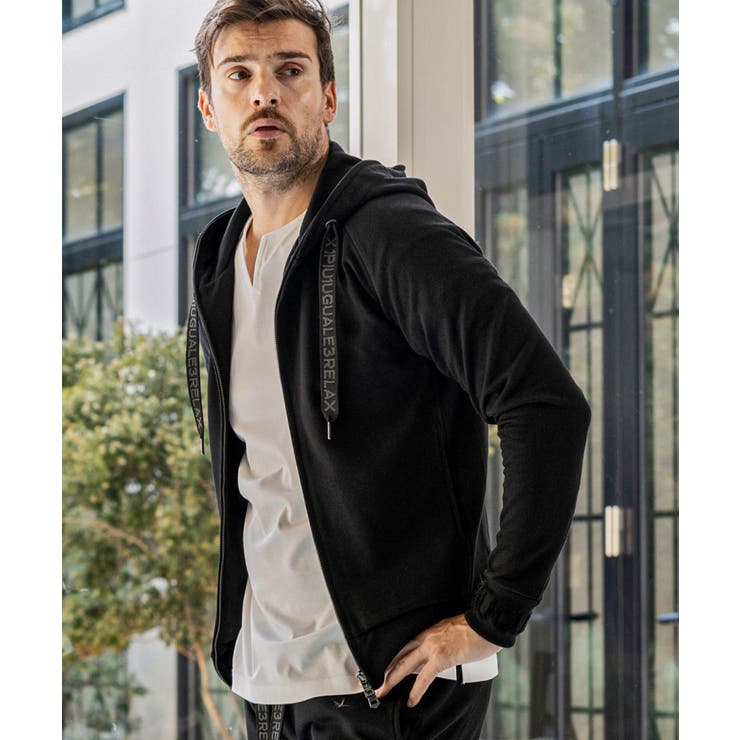 ブラック | 1PIU1UGUALE3 RELAX ウノピゥウノウグァーレトレ | SHIFFON 