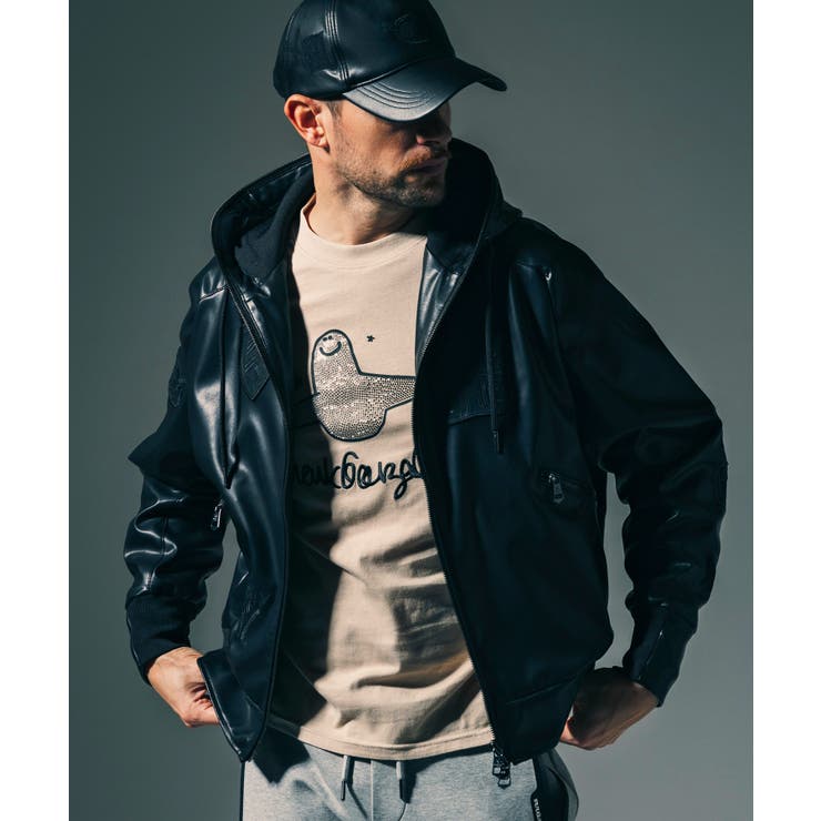 ブラック | 1PIU1UGUALE3 RELAX × | SHIFFON 