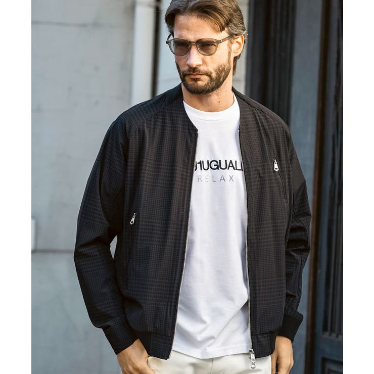 ブラック系 | 1PIU1UGUALE3 RELAX ウノピゥウノウグァーレトレ | SHIFFON 