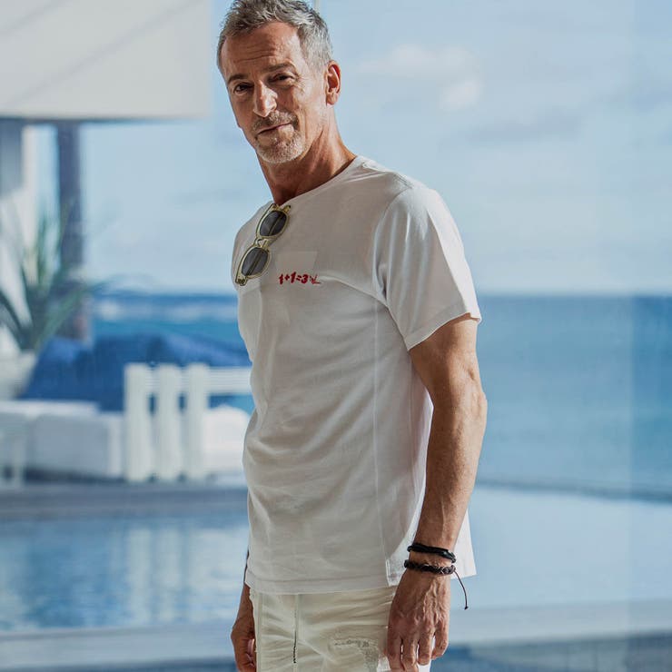 1PIU1UGUALE3 RELAX ボックスロゴ半袖Tシャツ | SHIFFON  | 詳細画像1 