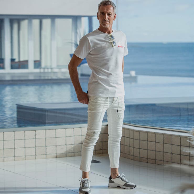 1PIU1UGUALE3 RELAX ボックスロゴ半袖Tシャツ | SHIFFON  | 詳細画像6 