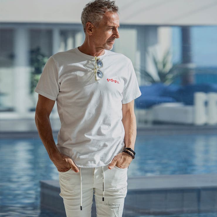 1PIU1UGUALE3 RELAX ボックスロゴ半袖Tシャツ | SHIFFON  | 詳細画像8 