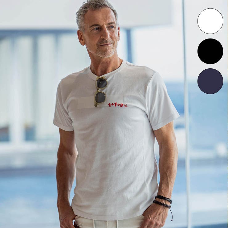 ホワイト | 1PIU1UGUALE3 RELAX ボックスロゴ半袖Tシャツ | SHIFFON 