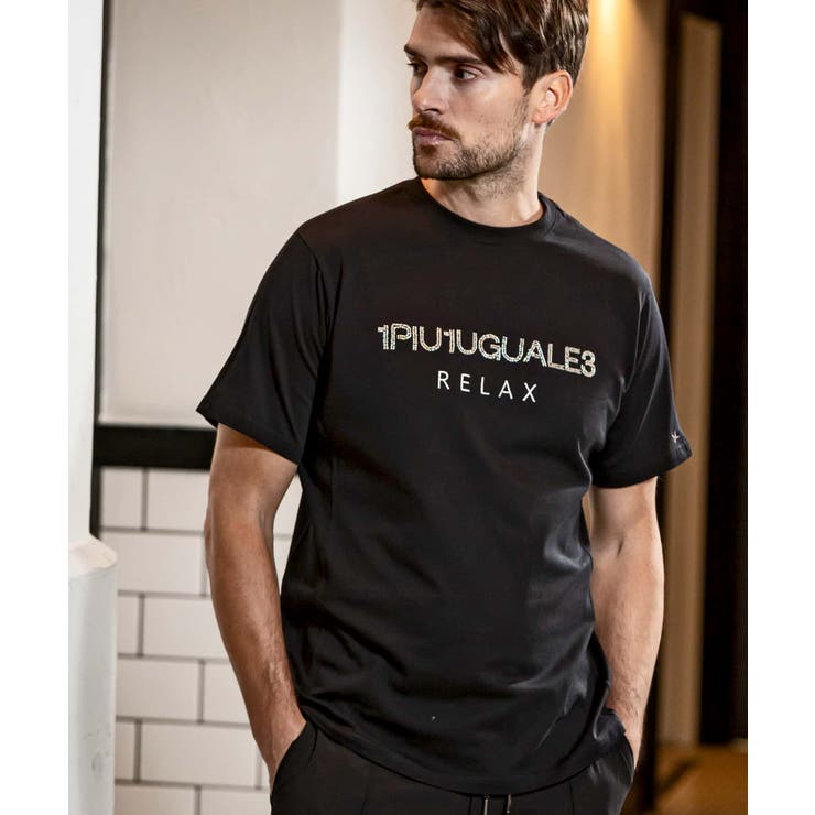 ブラック | 1PIU1UGUALE3 RELAX ウノピゥウノウグァーレトレ | SHIFFON 