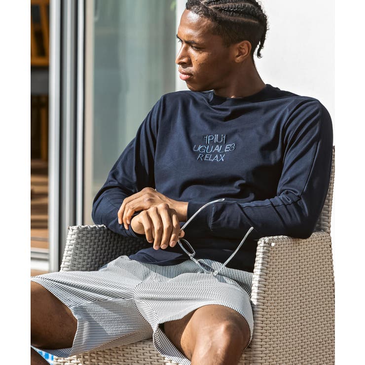 ネイビー | 1PIU1UGUALE3 RELAX ウノピゥウノウグァーレトレ | SHIFFON 