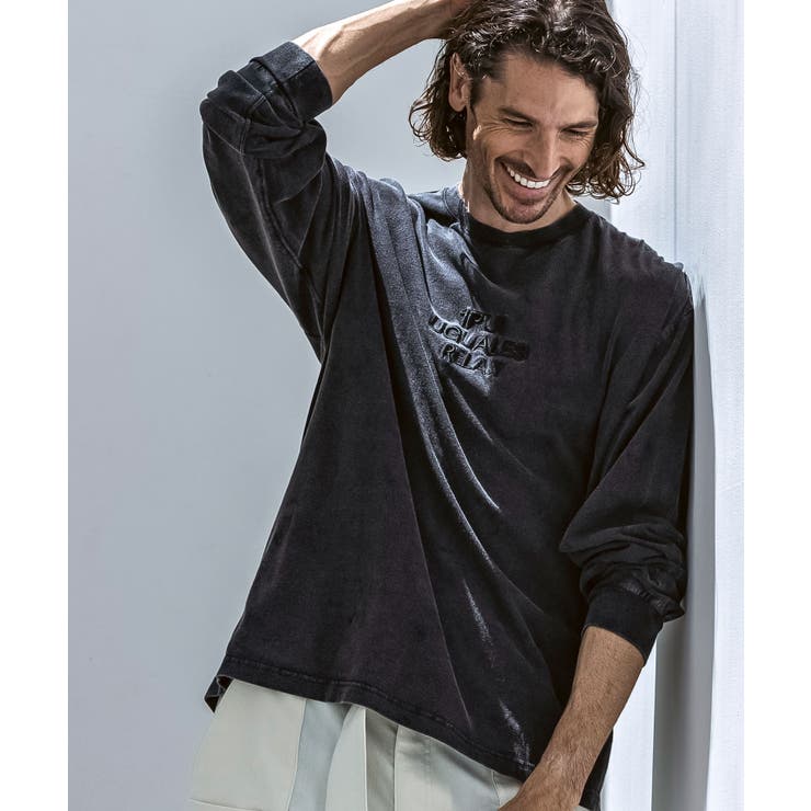 ブラック | 1PIU1UGUALE3 RELAX ウノピゥウノウグァーレトレ | SHIFFON 