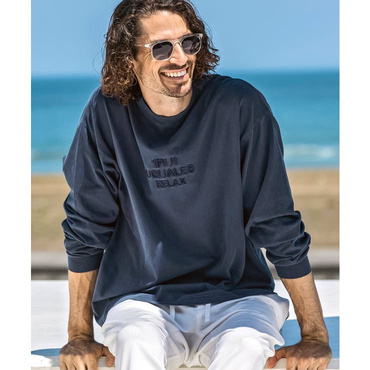 ネイビー | 1PIU1UGUALE3 RELAX ウノピゥウノウグァーレトレ | SHIFFON 