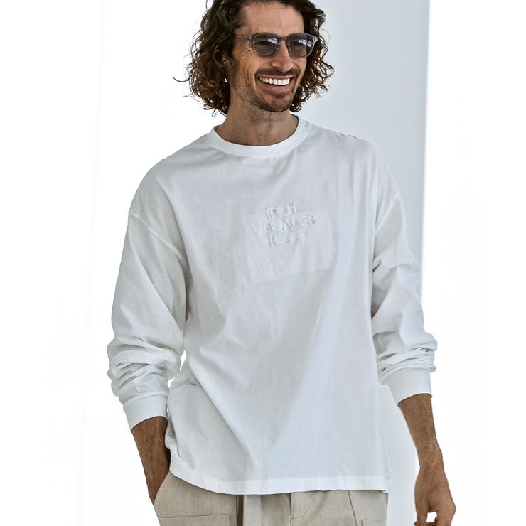 ホワイト | 1PIU1UGUALE3 RELAX ウノピゥウノウグァーレトレ | SHIFFON 