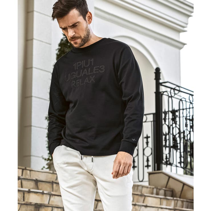 ブラック | 1PIU1UGUALE3 RELAX ウノピゥウノウグァーレトレ | SHIFFON 