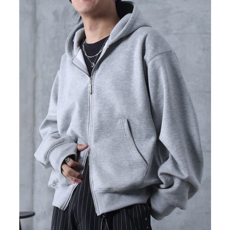 グレー | Confirm コンファーム サムホール | SHIFFON 