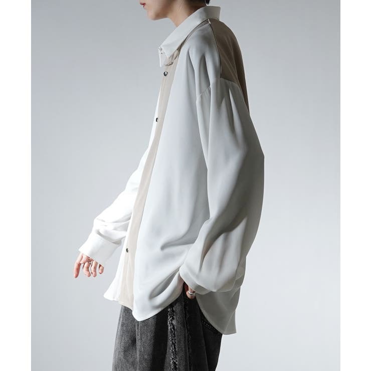 Confirm コンファーム アシンメトリーキリカエ | SHIFFON  | 詳細画像4 