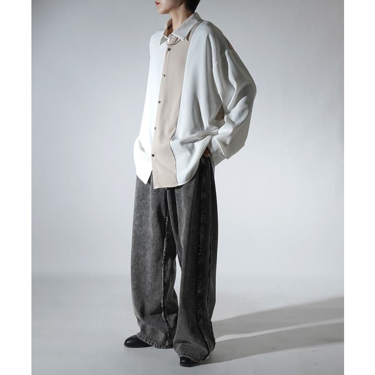 Confirm コンファーム アシンメトリーキリカエ | SHIFFON  | 詳細画像8 