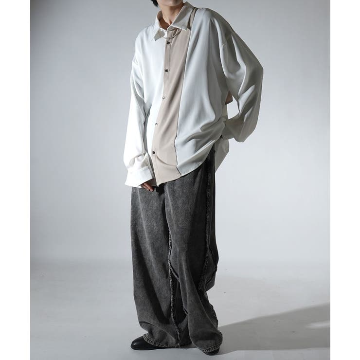 Confirm コンファーム アシンメトリーキリカエ | SHIFFON  | 詳細画像9 