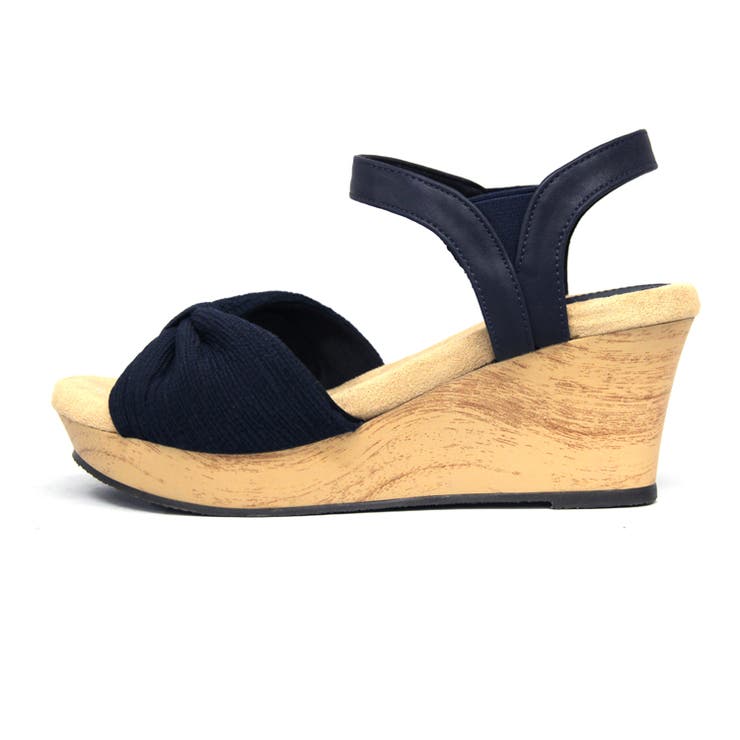 【B.C.COMPANY】もちふわ♪リボンウェッジソールサンダル 172107 | en　bridge | 詳細画像4 