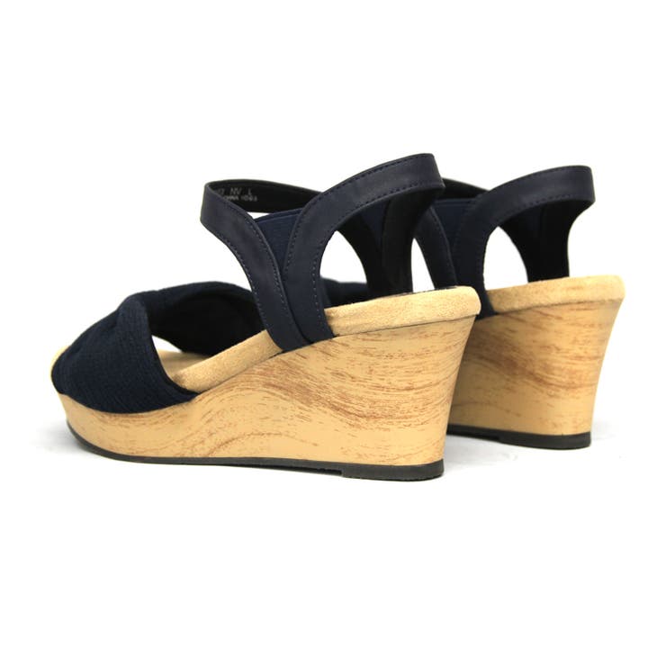 【B.C.COMPANY】もちふわ♪リボンウェッジソールサンダル 172107 | en　bridge | 詳細画像5 