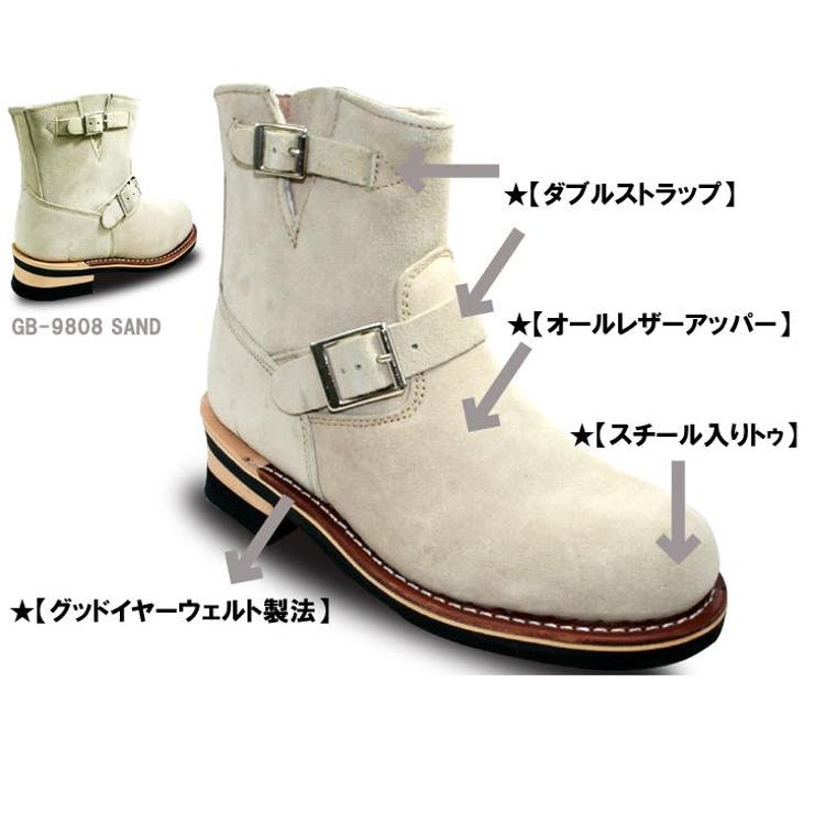 【BIGサイズ】【God&Bless】【本革】グッドイヤーウェルト製法 スエード… | en　bridge  | 詳細画像11 