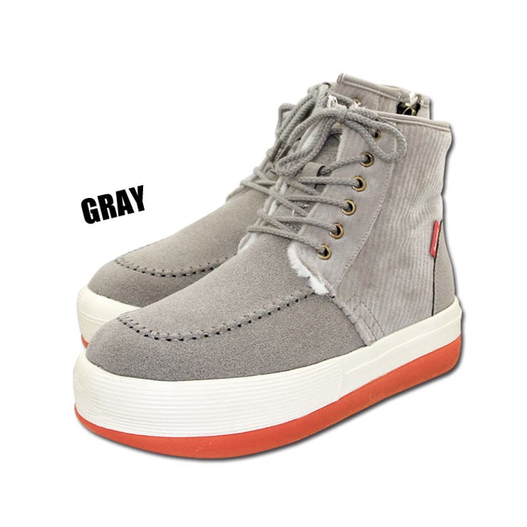 TG-2056 グレー | 【GODDESS】ゴッデス ボア ブーツ | en　bridge 