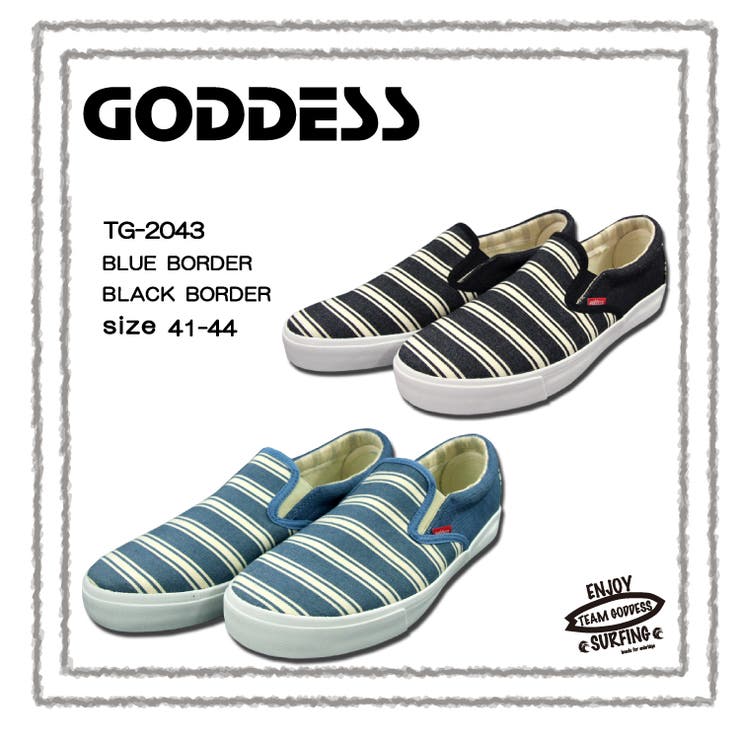 【GODDESS】スリッポン限定シリーズ！ | en　bridge  | 詳細画像1 