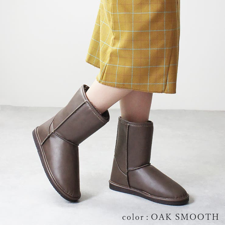 ムートンブーツ ショート 撥水[品番：OK000000226]｜SHOE