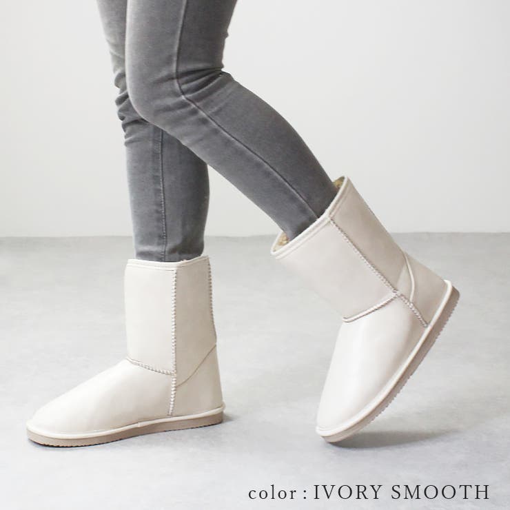 ムートンブーツ ショート 撥水[品番：OK000000226]｜SHOE