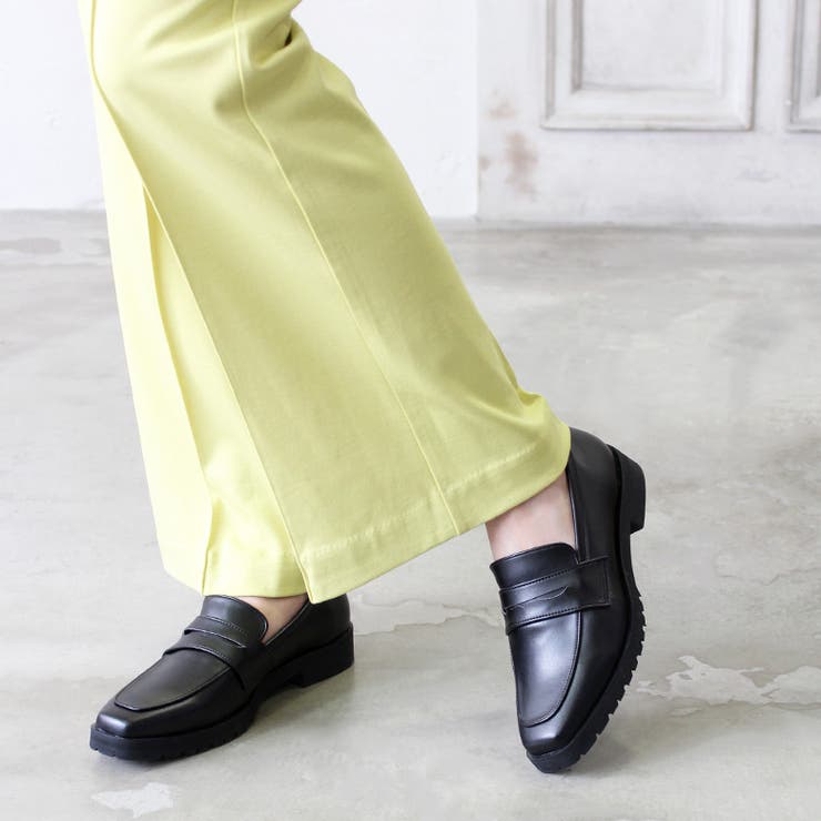 日本製 厚底コインローファー 晴雨兼用 | SHOE FANTASY | 詳細画像13 